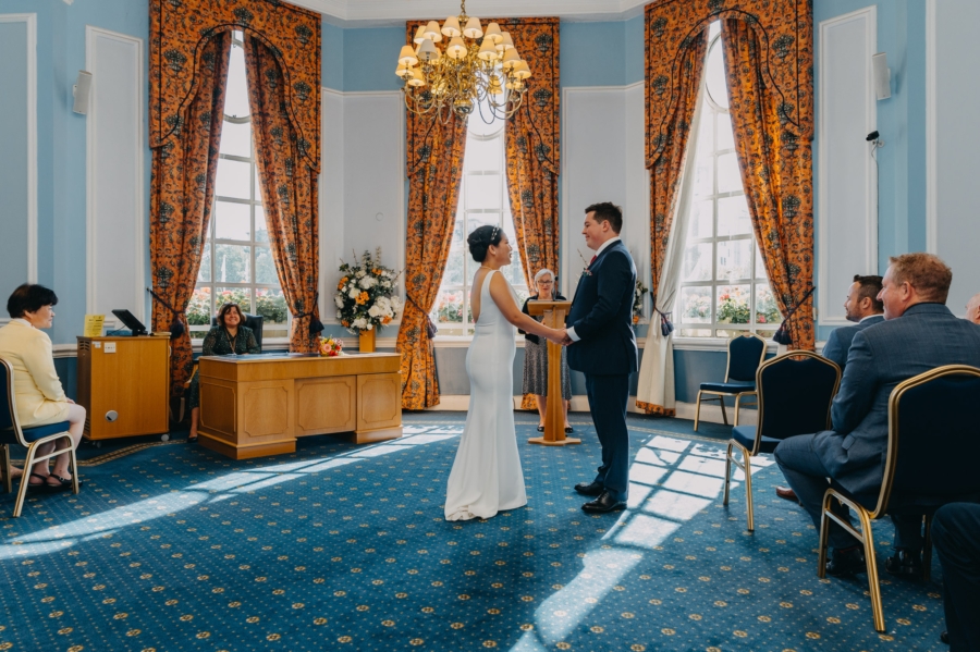 micro wedding ideas - city hall wedding