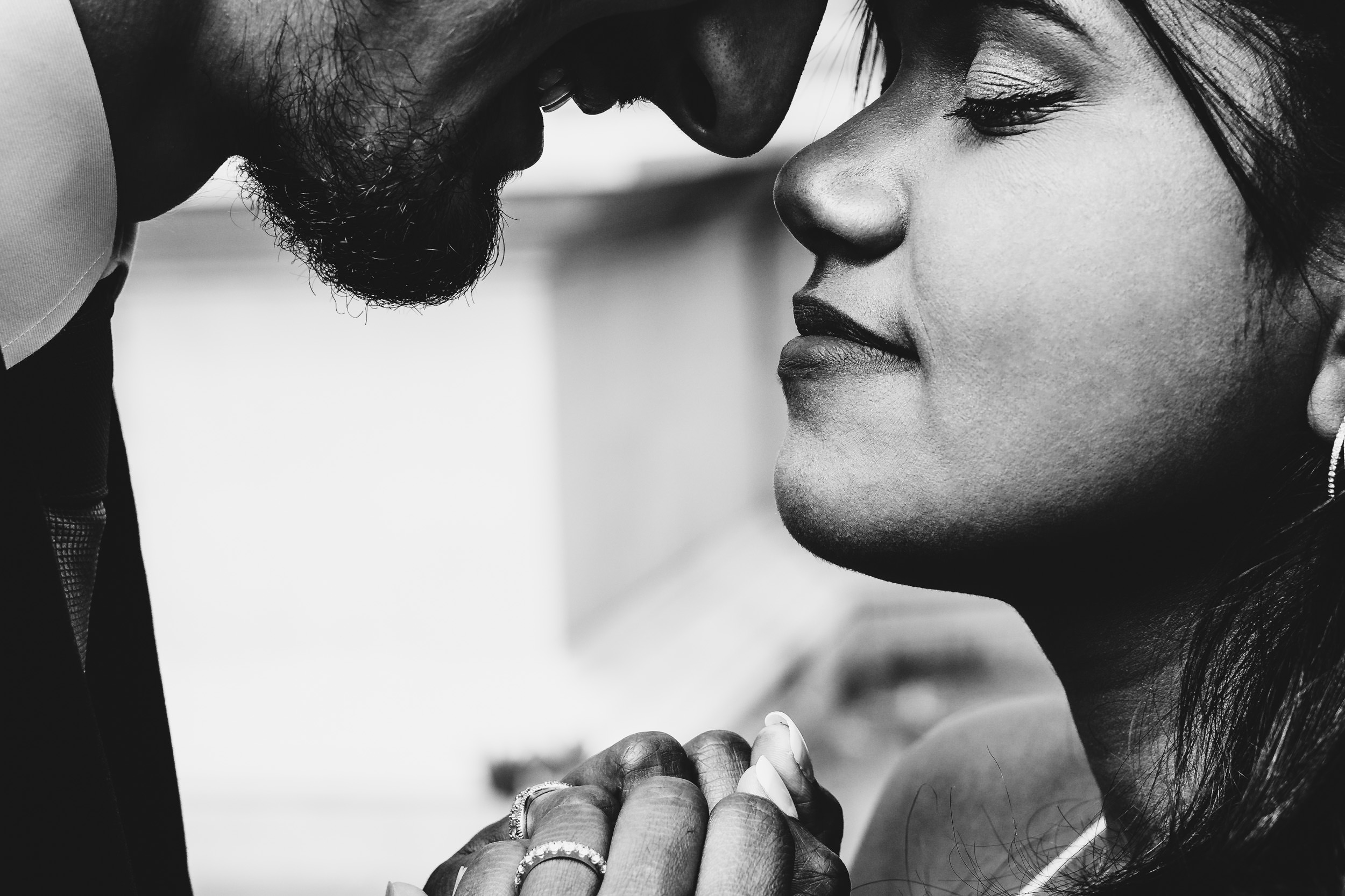 candid wedding portrait showing connection and emotion, perfect for wedding portrait ideas