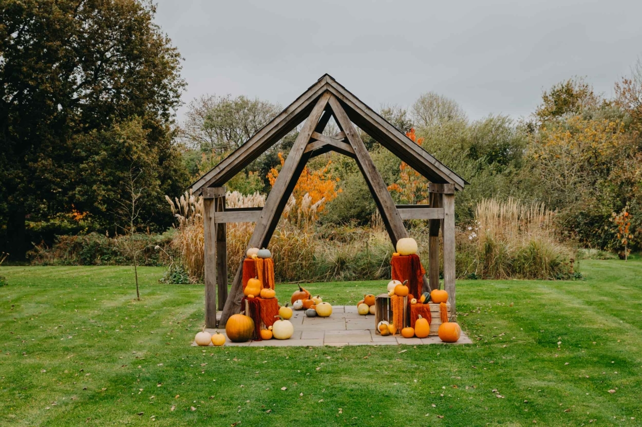Wedding ceremony at King Arthur Hotel on the Gower Peninsula